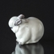 Weißes Kaninchen, Royal Copenhagen Figur Nr. 22692 in Porzellan