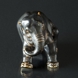 Elefant kniend, Royal Copenhagen Steingut Figur Nr. 22717