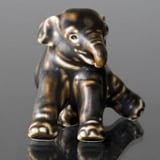 Elephant cup, Royal Copenhagen stoneware figurine