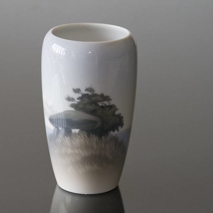Vase mit Landschaft mit Dolmen, Royal Copenhagen Nr. 2316-237