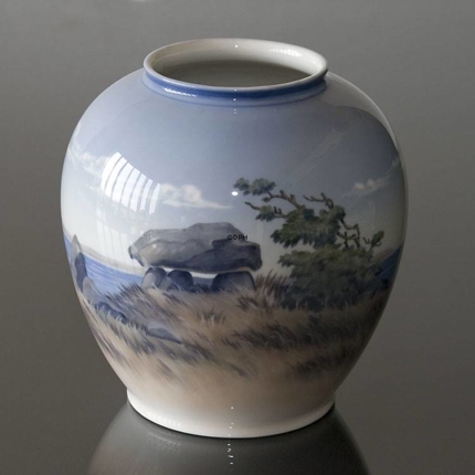 Vase mit Landschaft, Royal Copenhagen Nr. 2316-35-5