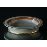 Orange bowl craquele, Royal Copenhagen No. 259-2716