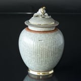 Jar with Lid crackled, 25cm, Royal Copnehagen No. 259-2781