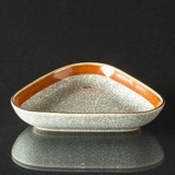 Orange bowl, craquele, Royal Copenhagen No. 259-4069