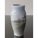 Vase with Landscape and Windmill, Royal Copenhagen No. 2634-131