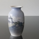 Vase mit Landschaft, Royal Copenhagen Nr. 2634-2983