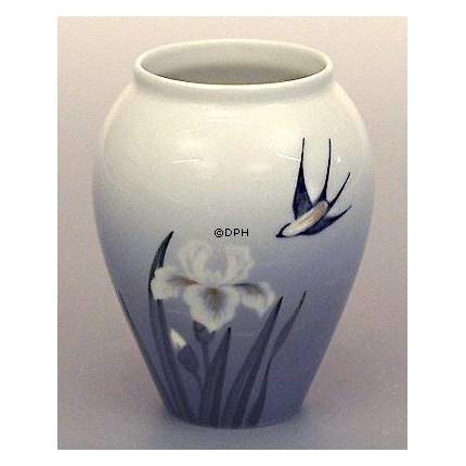 Vase with Swallow, Royal Copenhagen No. 2676-271