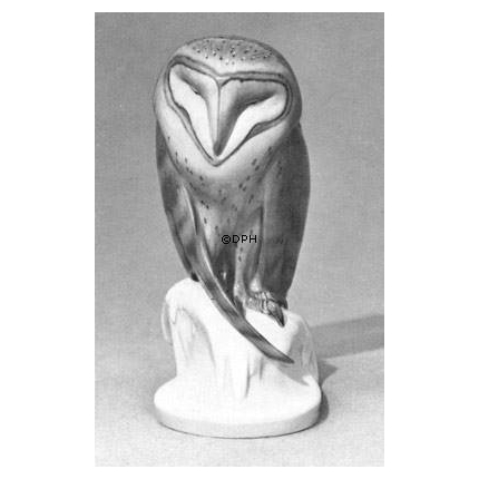 Barn owl, Royal Copenhagen bird figurine no. 273