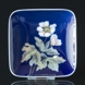 Koboltblå skål med blomst, Royal Copenhagen nr. 2839-986
