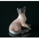 Siamese cat, Royal Copenhagen cat figurine No. 2862
