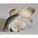 Fantail fish, Royal Copenhagen figurine no. 3064