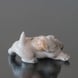 Sealyham terrier bitting for the fleas, Royal Copenhagen dog figurine Nr. 3087