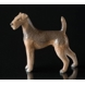 Airedale Terrier, Royal Copenhagen hundefigur nr. 3139