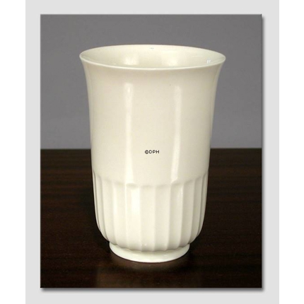 Weiße Royal Copenhagen Vase Nr. 3597