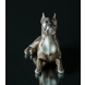 Boxer lying down looking up, Royal Copenhagen dog figurine No. 3635