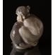 Par af omfavnende aber, Abe figur Royal Copenhagen nr. 415