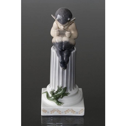 Faun with Lizard, Royal Copenhagen figurine No. 433