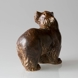 Bear looks up Royal Copenhagen stoneware figurine no. 44-24191