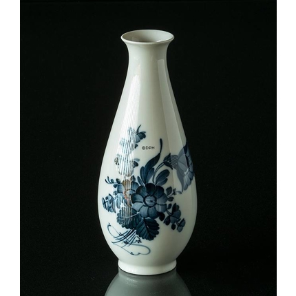 Vase with blue flowers, Royal Copenhagen no. 45-4055