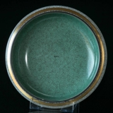 Grøn skål, krakeleret, Royal Copenhagen nr. 451-2559