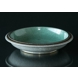 Green bowl, craquele. Royal Copenhagen No. 451-2559