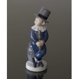 Boy, Juggler, February, Royal Copenhagen monthly figurine No. 4524