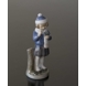 Girl with small flowers, March, Royal Copenhagen monthly figurine No. 4525