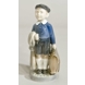 Boy with briefcase, June, Royal Copenhagen monthly figurine No. 4528