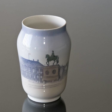 Vase med Amalienborg Rytterstatue, Royal Copenhagen nr. 4566