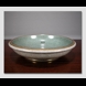 Green bowl craquele, Royal Copenhagen No. 457-2528