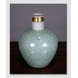 Green craquele vase, Royal Copenhagen No. 457-3582