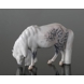 Skimmel pony, Royal Copenhagen figur nr. 4609