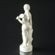 Helena, nude girl with mirror, Royal Copenhagen figurine No. 4639 Blanc de Chine/white