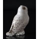 Hvid Sneugle, Royal Copenhagenl fugle figur nr. 467