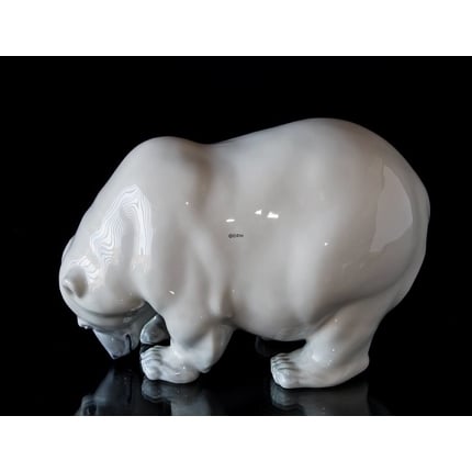 Polar Bear, Royal Copenhagen figurine no. 4753