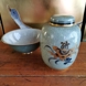 Jar with Lid crackled, 15 cm, Royal Copenhagen No. 5000-3022