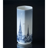 Vase with the Towers of Copenhagen, Royal Copenhagen No. 5080