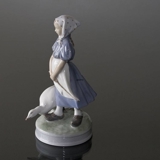 Girl with Geese, Royal Copenhagen figurine No. 527