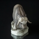 Musk ox, Royal Copenhagen figure 530 (1894-1922) Repaired by the horns (Very rare)
