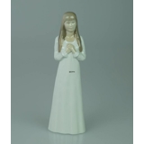 Lucy, 21cm confirmand with white dress No. 5605