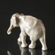 Standing elephant, Little Royal Copenhagen figure no. 599 (1894-1922) REPAIRED by ear