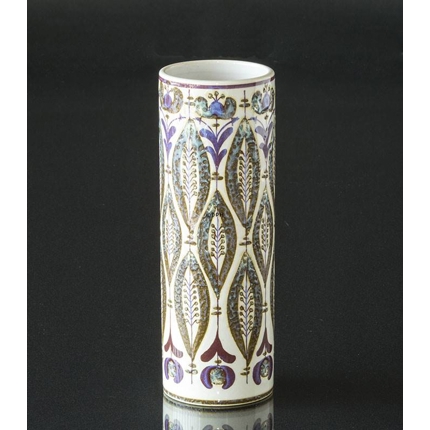 Fajance vase, Aluminia / Royal Copenhagen nr. 606-3409