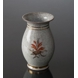Craquele Vase mit Blumendekoration, Royal Copenhagen Nr. 696-2490