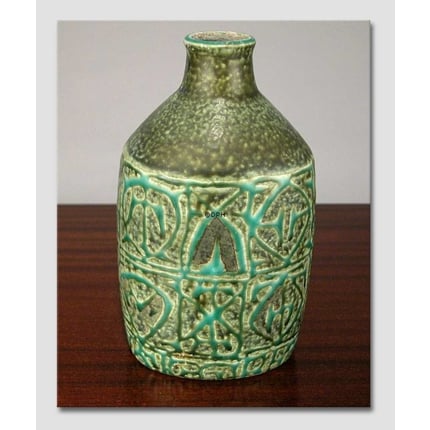 Faience vase by Nils Thorssen, Royal Copenhagen No. 712-3208