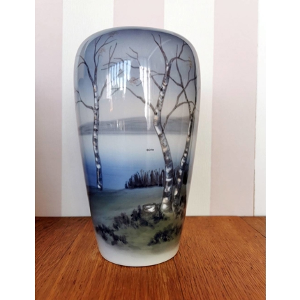 Vase mit Landschaft, Royal Copenhagen Nr. 717-5449