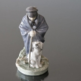 Hirtenjunge mit Hund, Freundschaft, Royal Copenhagen Figur Nr. 782