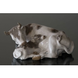 Cow with calf, Royal Copenhagen figurine