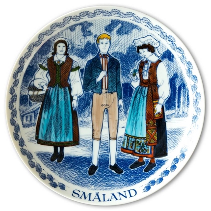 Swedish Folk Costumes No. 4 Småland