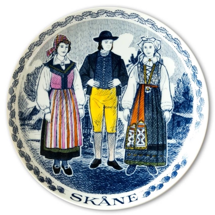Swedish Folk Costumes No. 5 Skåne