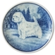Ravn dog plate no. 28, West Highland White Terrier